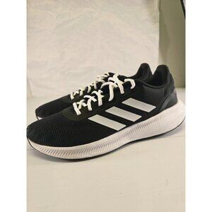 Adidas Runfalcon 3.0 Cloudfoam‎ Running Shoe Mens 12 Black/White Low HQ3790